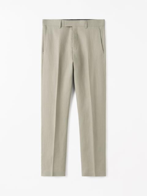Tense Tapered Linen Trousers