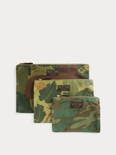 3-Piece Camo Pouch Set