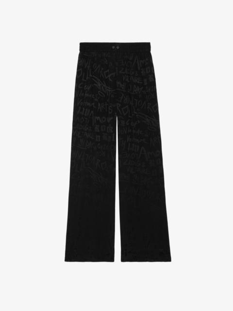 Pin Silk Pants