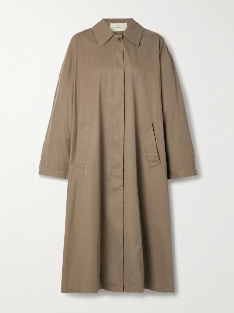 Rocco Cotton And Cashmere-blend Twill Trench Coat