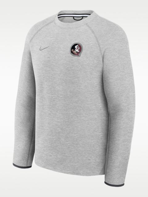 Florida State Tech Fleece Men's Nike College Pullover Crew