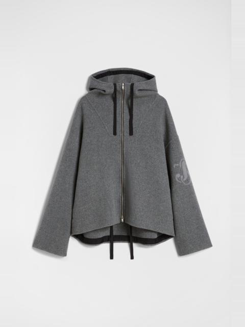 Felt Wool Hooded Blouson