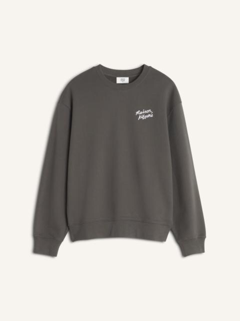 MAISON KITSUNE HANDWRITING COMFORT SWEATSHIRT