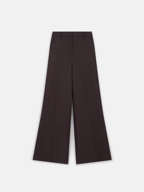 High-Rise Wide-Leg Wool Pants