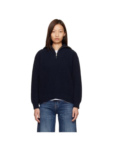 Navy Sammy Track Jacket