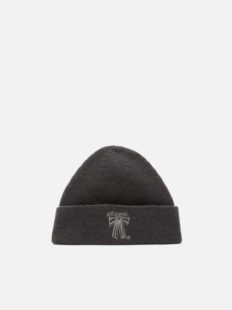 Merino wool beanie - Anthracite grey