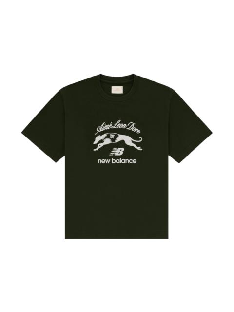 Aime Leon Dore x New Balance 997 Logo Tee Green