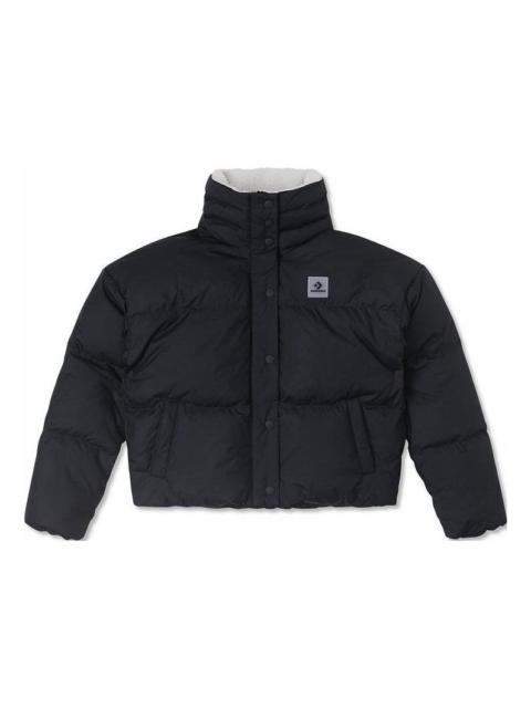(WMNS) Converse Short Down Puffer Jacket 'Black' 10025204-A01
