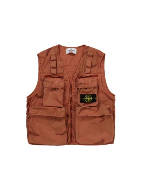 Supreme Stone Island Camo Cargo Vest Coral Camo