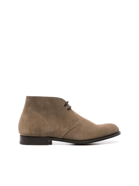 suede Oxford shoes