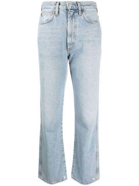 Pinch Waist straight jeans