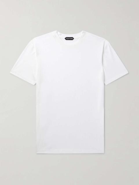 Slim-Fit Lyocell and Cotton-Blend Jersey T-Shirt