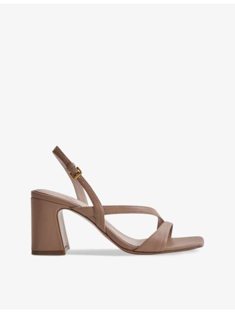 Alice block-heel leather sandals