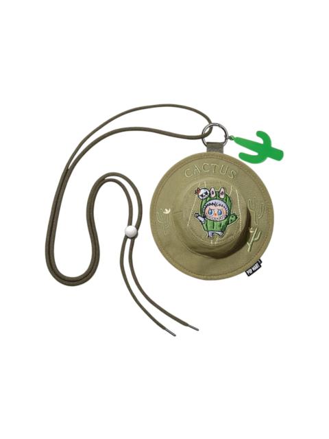 Pop Mart The Monsters Labubu Fall In Wild Series Cactus Bucket Hat Mini Bag