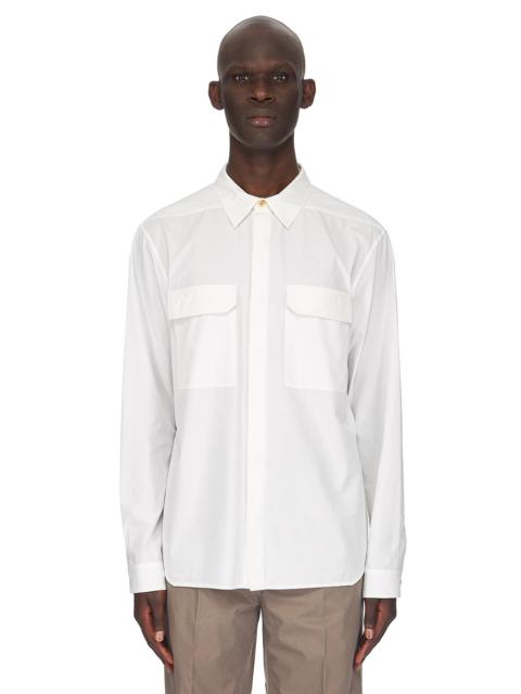 long-sleeve cotton shirt