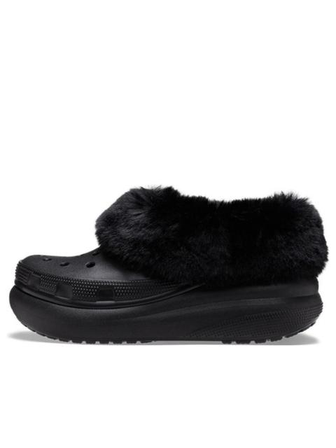 Crocs Furever Crush Shoe Clogs 'Black' 208446-001