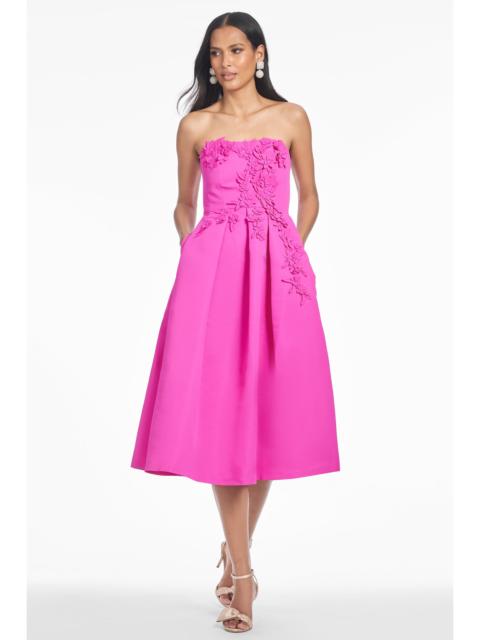 EVIE DRESS - CERISE