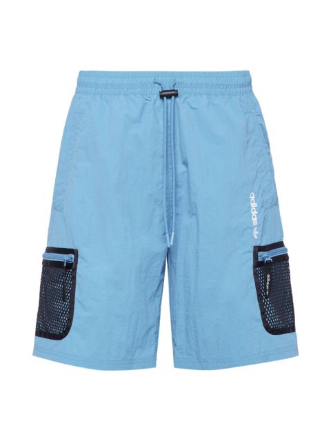 adidas originals Adv Wvn Shorts Multiple Pockets Outdoor Sports Blue GN2342