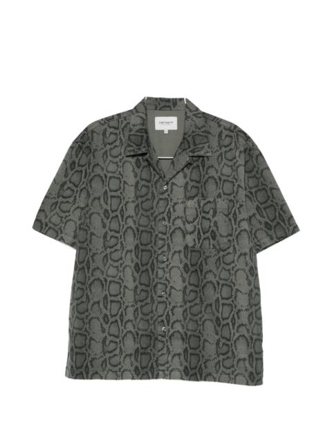 Carhartt Snakeskin-print Short-sleeve Shirt