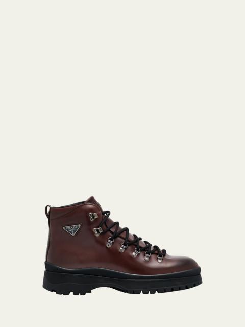 Men's Brixxen Leather Lace-Up Boots