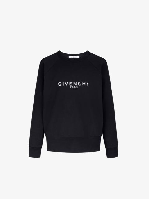 Blurred GIVENCHY PARIS sweatshirt