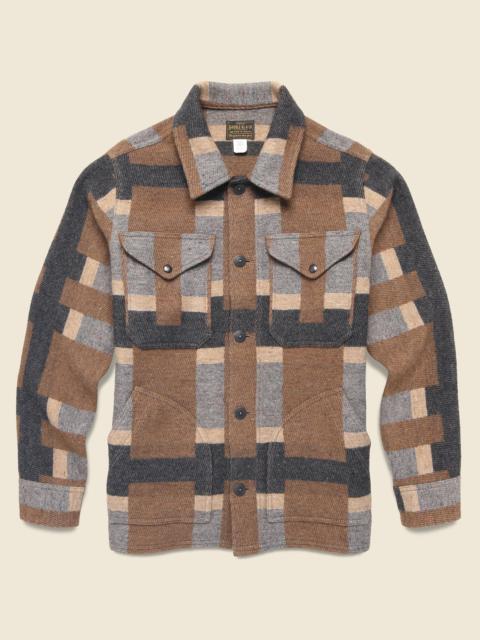Ashford Shirt Jacket - Brown