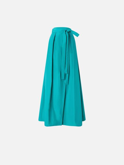 LONG WRAP SKIRT WITH BOW