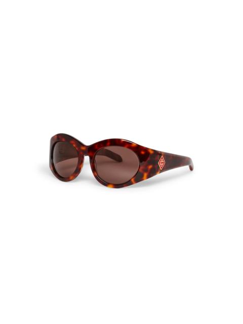 Tortoiseshell Goggle Sunglasses| Casablanca Paris