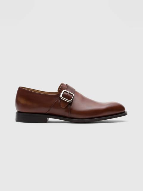 Bleached Calfskin Monk Strap