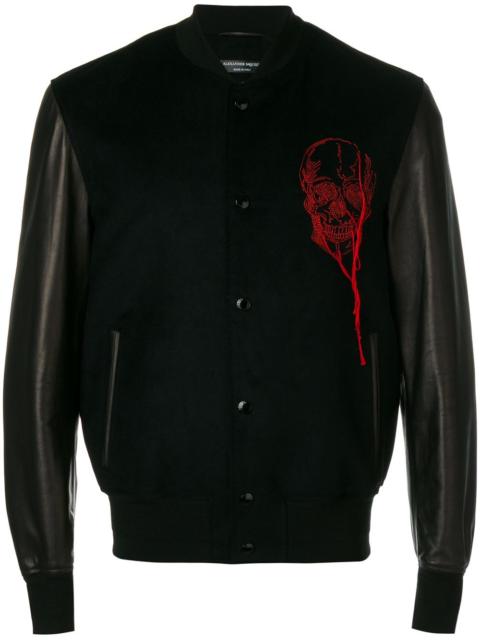 Embroidered Varsity jacket
