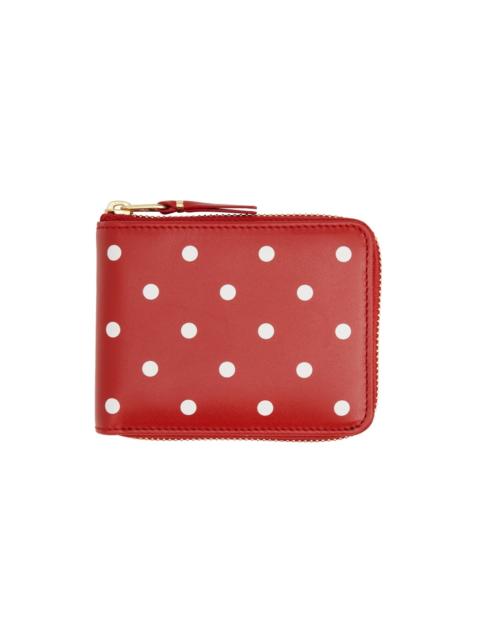 Dots Printed Line Wallet