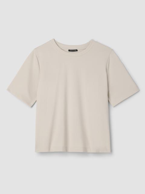 Lightweight Ponte Crew Neck Tee