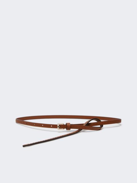 MINIBELT10 Natural leather belt