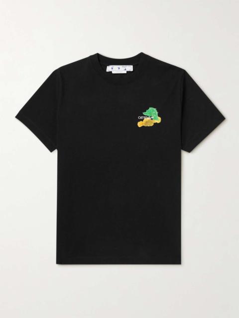 Logo-Print Cotton-Jersey T-Shirt