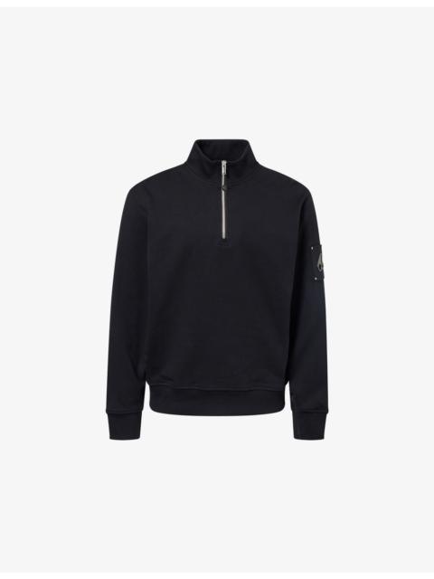 Hartsfield Logo-Patch Cotton Sweatshirt