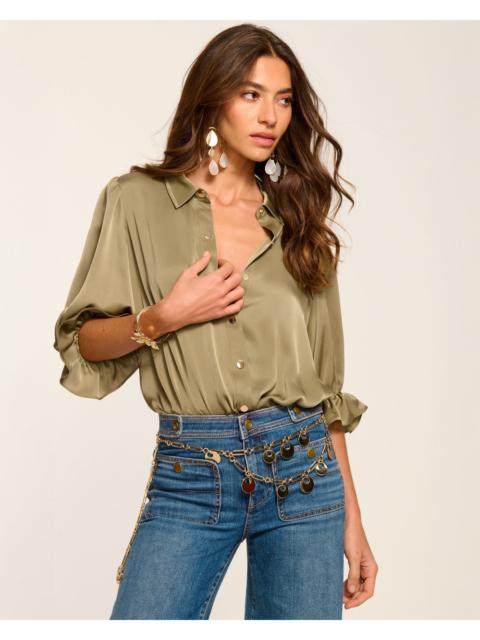 Dina Button Down Bodysuit