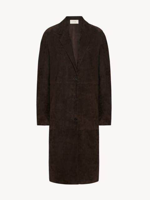 Babilonia Coat in Leather