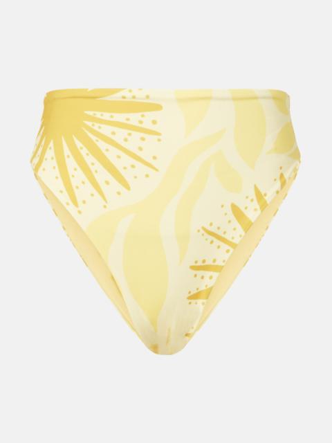 Lulu printed bikini bottoms