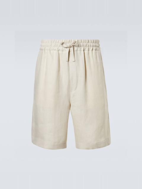Linen shorts