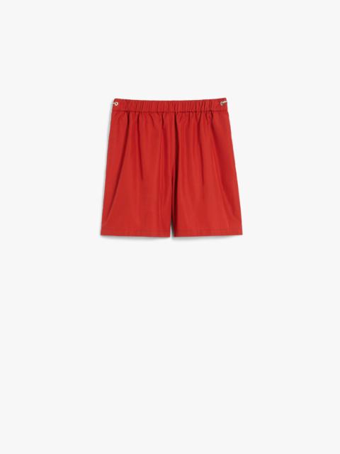 HAWAY Cotton poplin shorts
