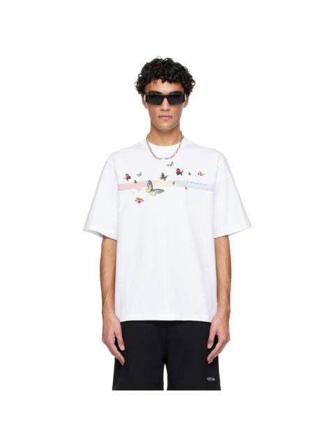 White Butterfly Oversized T-shirt