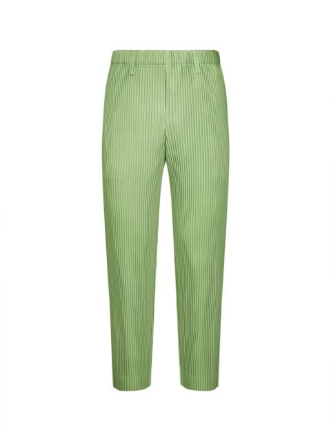 Quartz green TAILORED PLEATS 1 trousers