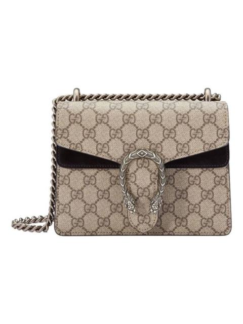 (WMNS) Gucci Dionysus GG Supreme Mini Bag 'Beige Ebony' 421970-KHNRN-9769