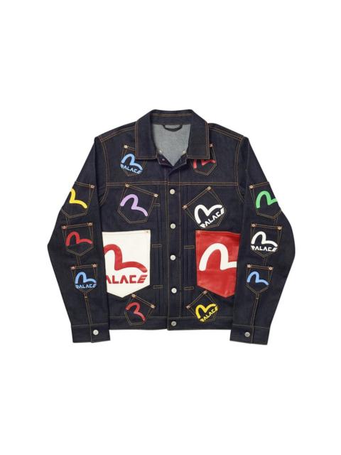 Palace Evisu Multi Pocket Jacket Indigo