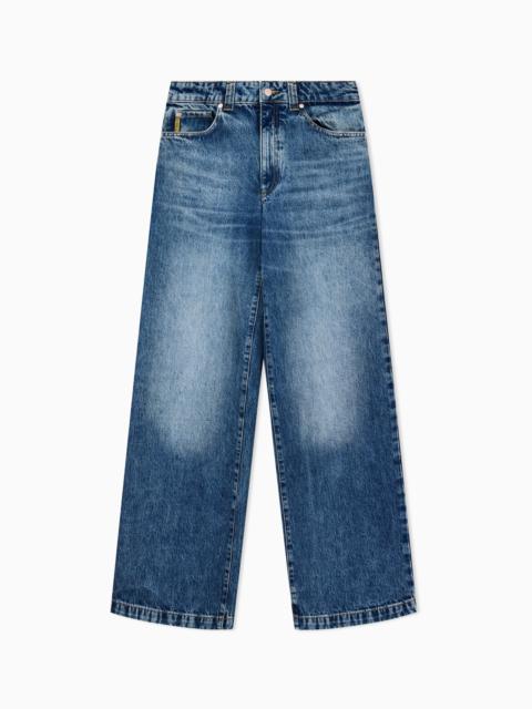 FIVE-POCKET DENIM TROUSERS