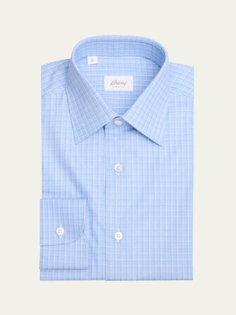 Men's Cotton Check Dress Shirt