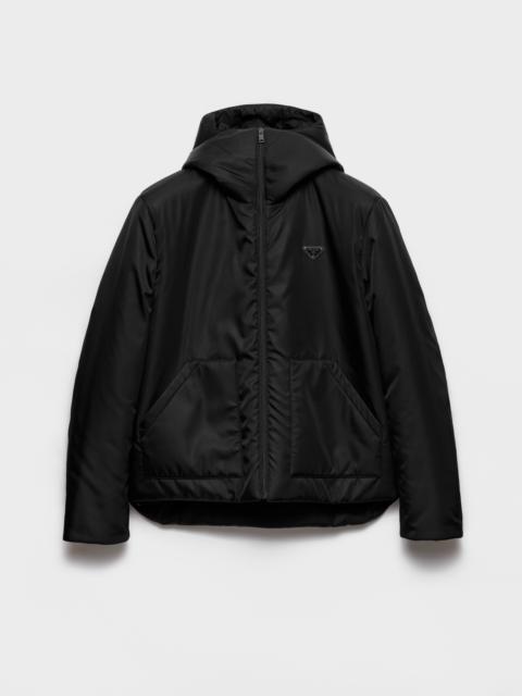 Re-Nylon hooded jacket