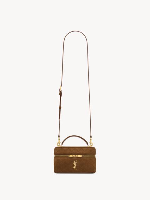 GABY VANITY BAG IN SUEDE