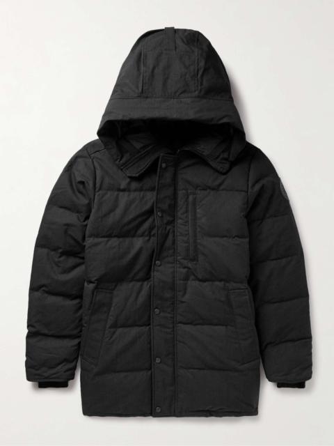 Carson Logo-Appliquéd Quilted Arctic Tech® Hooded Down Parka