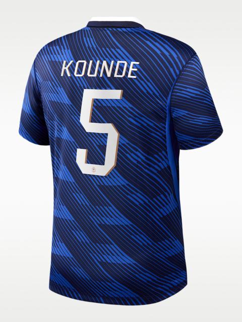 Jules Koundé France National Team 2026 Stadium Home Men's Nike Dri-FIT Soccer Jersey